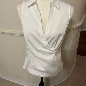 NWT Talbots sleeveless blouse size  2 Petite
